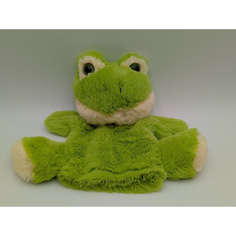 Best Made Toys Green Frog Puppet Plush 10 Inch‎ Stuffed Animal Toy